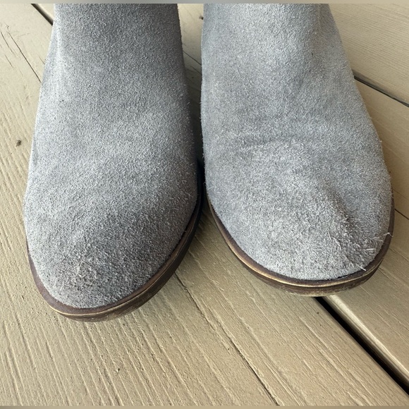 Lucky Bustina Suede Ankle Boots sz 8.5 - Picture 2 of 7